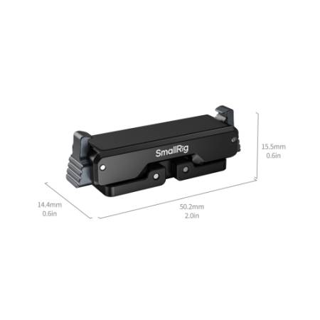 SmallRig 5919 - adapter/mocowanie z szybkozłączką do Insta360 GO Ultra - wymiary